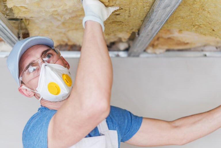 Warmer For Less Contractor Insulating Ceiling